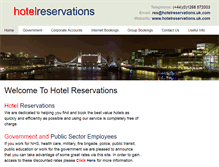 Tablet Screenshot of hotelreservations.uk.com